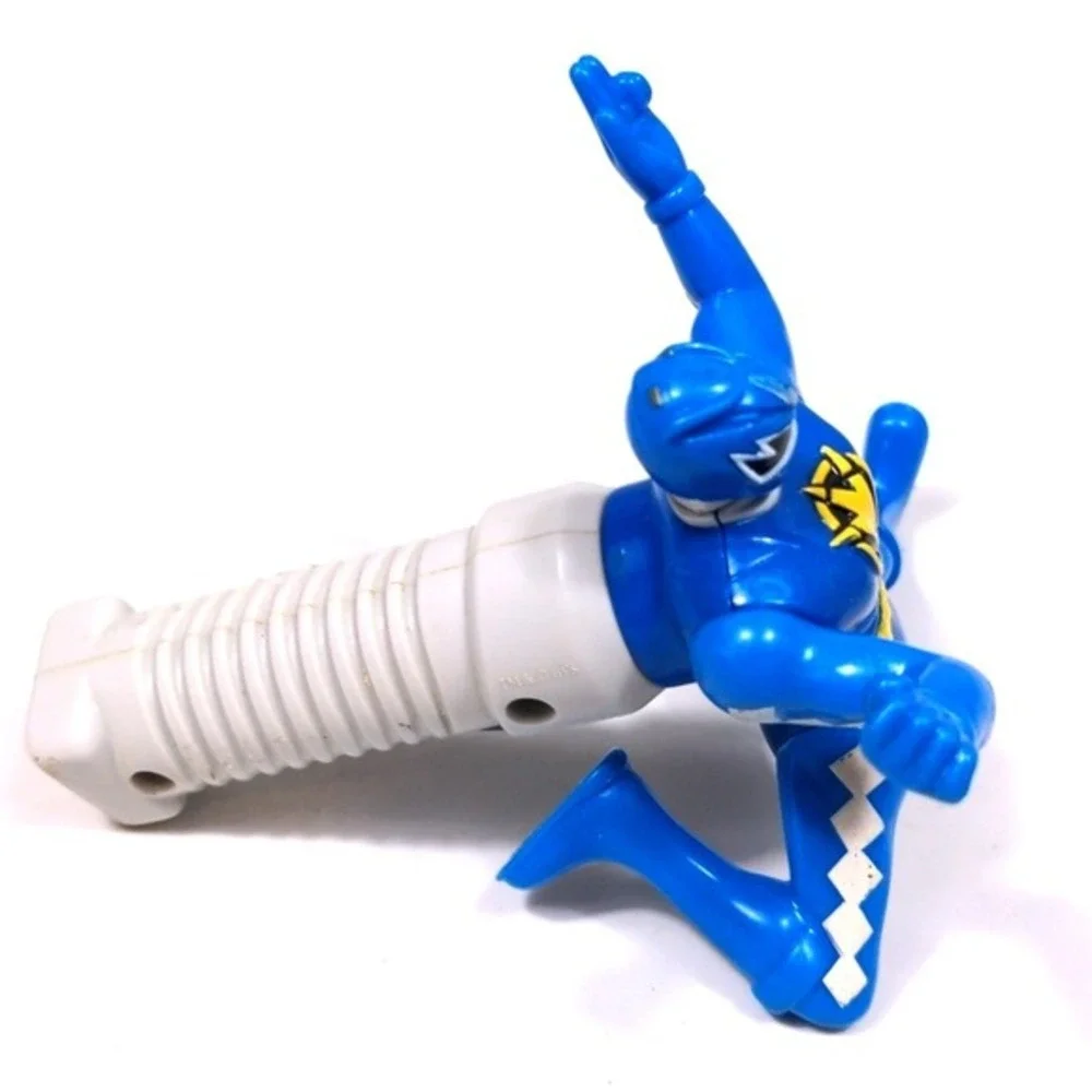 VTG Power‎ Rangers Dino Thunder Blue Ranger 2004 McDonald's Toy Action Figure 4